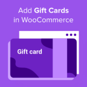 How to add advanced gift cards in WooCommerce