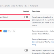 Add Stripe payment gateway