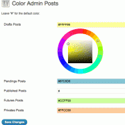 Color Admin Posts