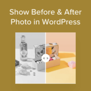 How to show before and after photo in WordPress (with slide effect)