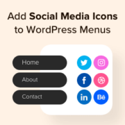 How to add social media icons to WordPress menus (easy way)