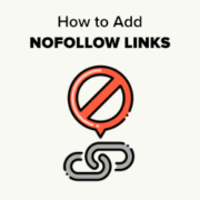 How to Add Nofollow Links in WordPress