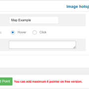 Uploading a new image to the Image Hotspot plugin