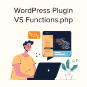 WordPress plugin vs functions file