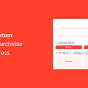 Make custom fields searchable in WordPress