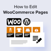 How to Edit WooCommerce Pages