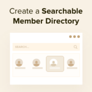 How to Create a Searchable Member Directory in WordPress