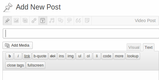 Post formats in WordPress