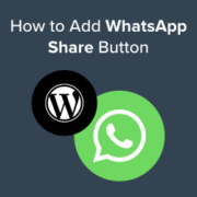 How to add WhatsApp share button in WordPress