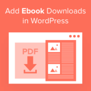 How to Add Ebook Downloads in WordPress