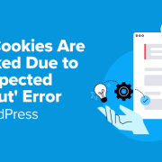 Fixing the 'Cookies are blocked due to unexpected output' error in WordPress