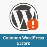 wordpress errors