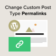 How to change custom post type permalinks in WordPress