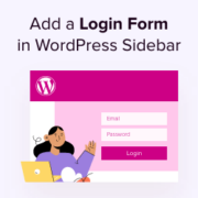 How to add a login form in your WordPress