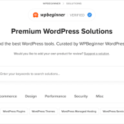 The WPBeginner Solution Center, your one-stop-shop for expert WordPress reviews