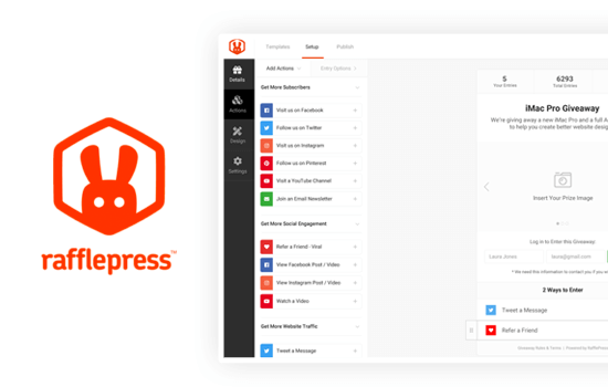 RafflePress Preview