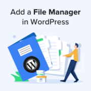 How to add a FTP like file manager in your WordPress dashboard