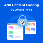 How to add content locking in WordPress