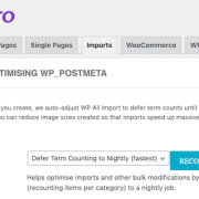 How to defer term counting on your website