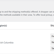 Adding a shipping zone in WooCommerce