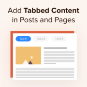 Add tabbed content in WordPress posts and pages