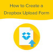 How to Create a Dropbox Upload Form in WordPress