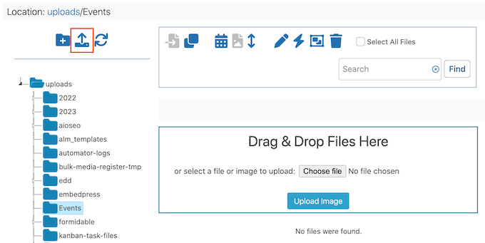 Como organizar arquivos do WordPress em pastas da biblioteca de mídia