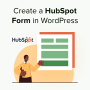 How to Create a HubSpot Form in WordPress