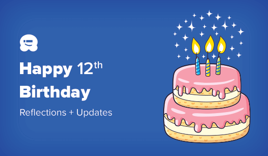 WPBeginner 12th Birthday