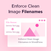 How to Enforce Clean Image Filenames in WordPress