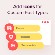 How to Add Icons for Custom Post Types in WordPress