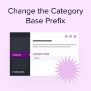 How to change the category base prefix in WordPress