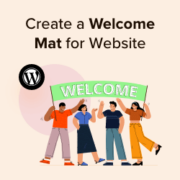 How to create a welcome mat for your WordPress