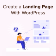 How to create a landing page with WordPress