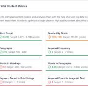 Content audit comparison SEOBoost