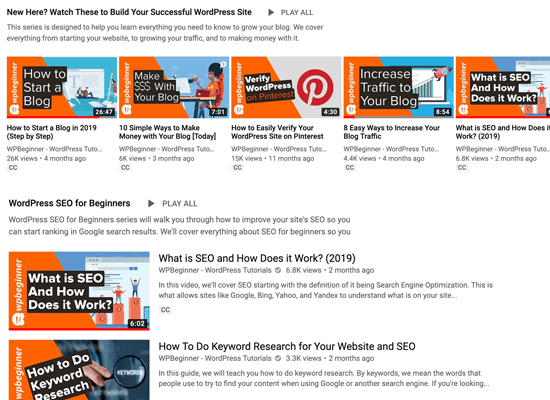 WPBeginner YouTube Preview