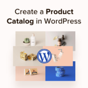 How to create a product catalog in WordPress