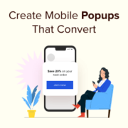 How to create mobile popups that convert in WordPress