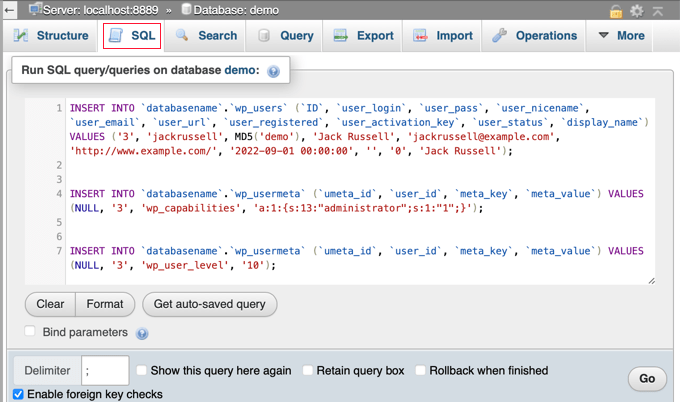 Drop This SQL Query Into Your Database