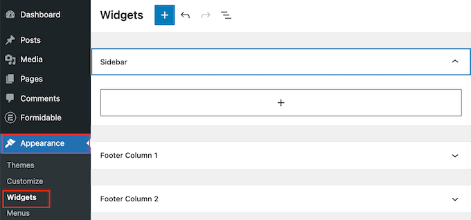 Adding a calculator to a widget-ready area in WordPress