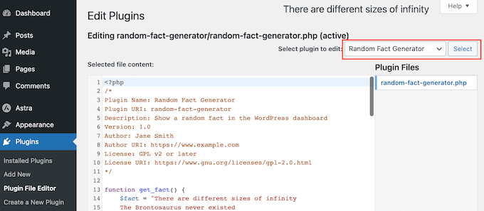 Updating a custom WordPress plugin using a plugin