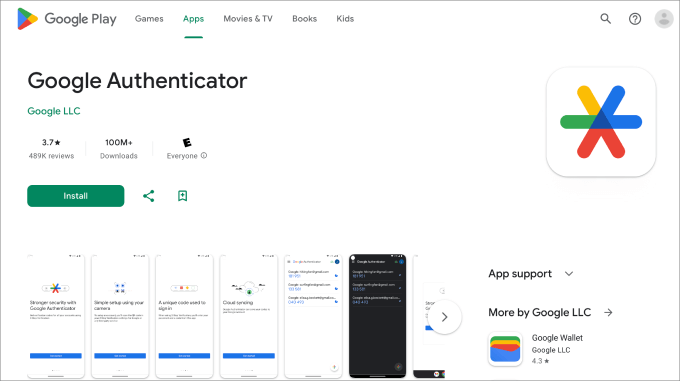 google authenticator app