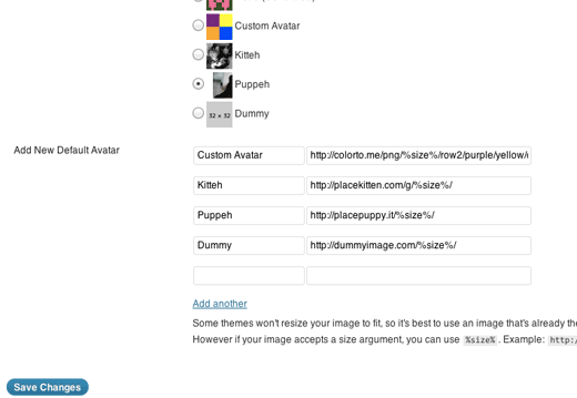 How To Add New Default Avatars In Wordpress