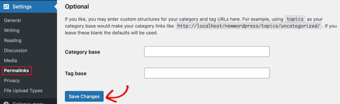 Recreate the .htaccess File if Necessary