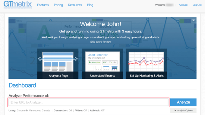 Performance testing using GTmetrix - StaxWP