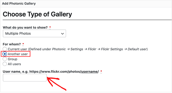 如何配置 Flickr Photonic 模块