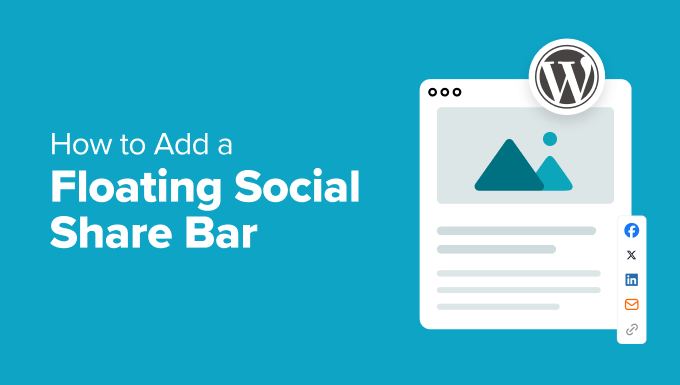 Add a Floating Social Share Bar in WordPress