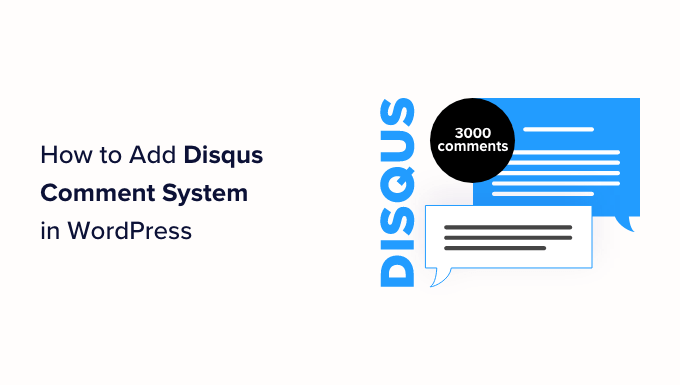 How to Add Disqus Comment System in WordPress