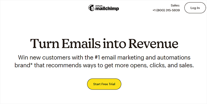 Mailchimp 网站