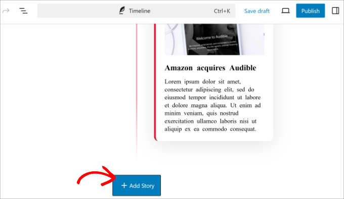 Add more story and publish